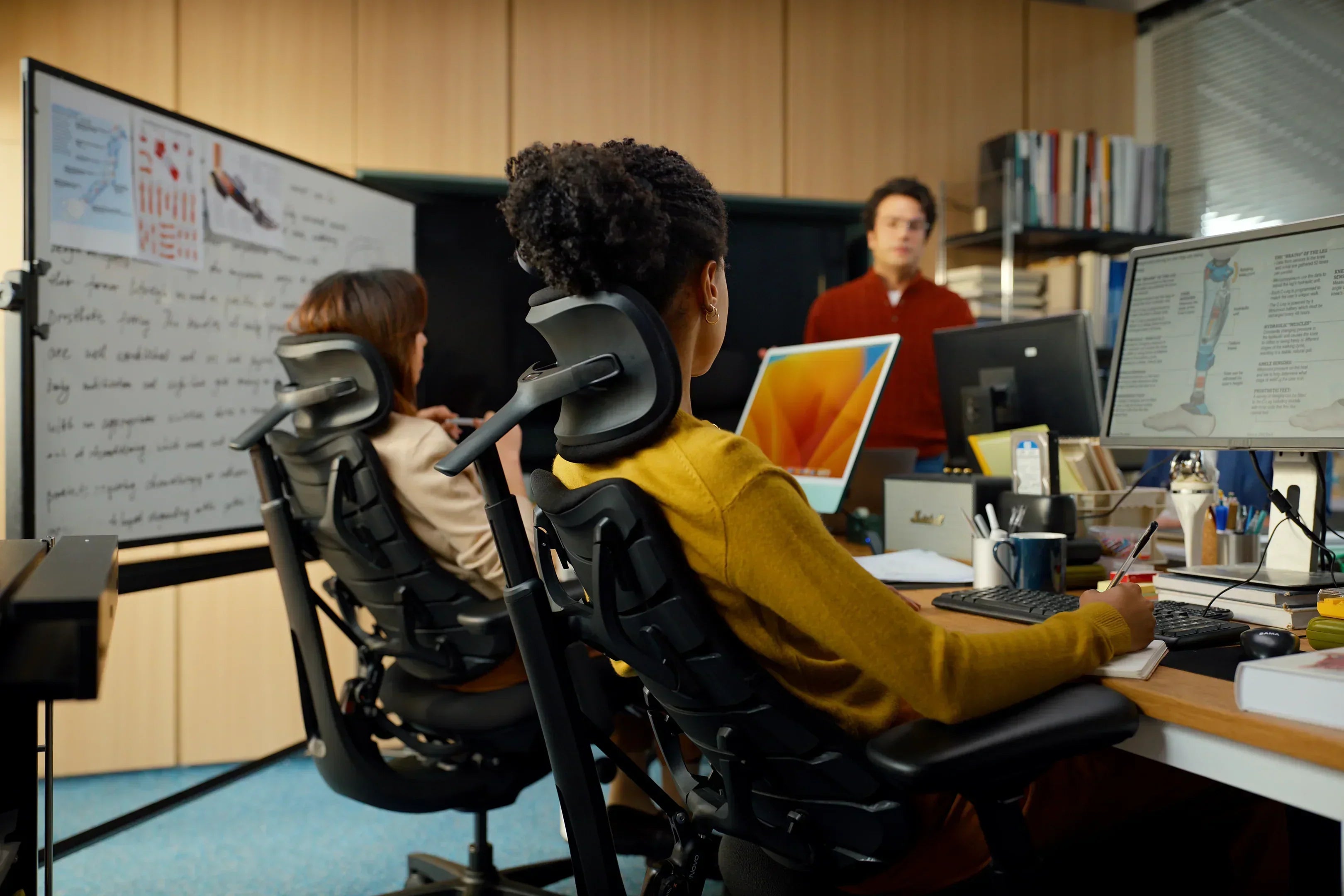 Un fauteuil ergonomique plus simple, toujours entièrement dynamique
