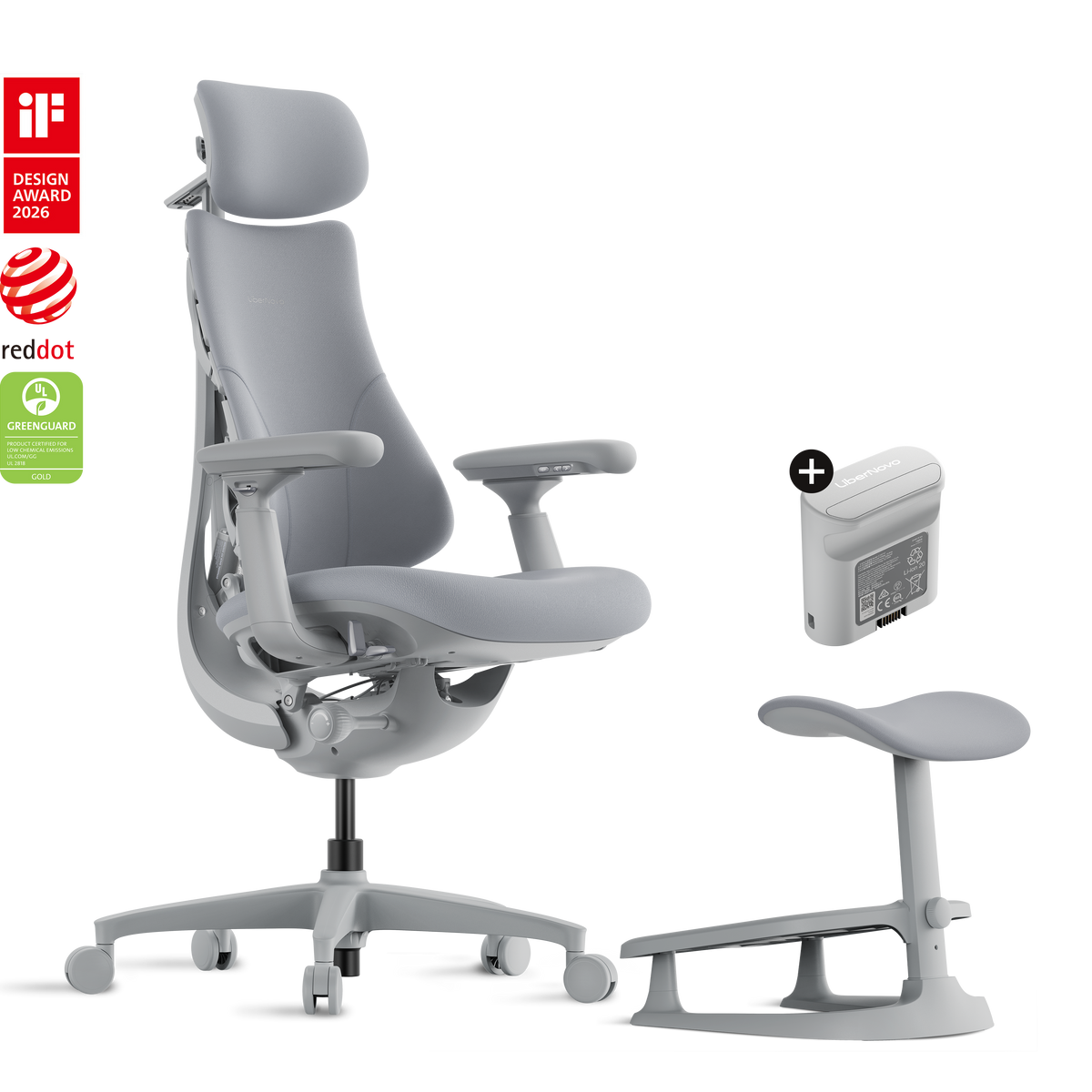 Chaise ergonomique dynamique LiberNovo Omni
