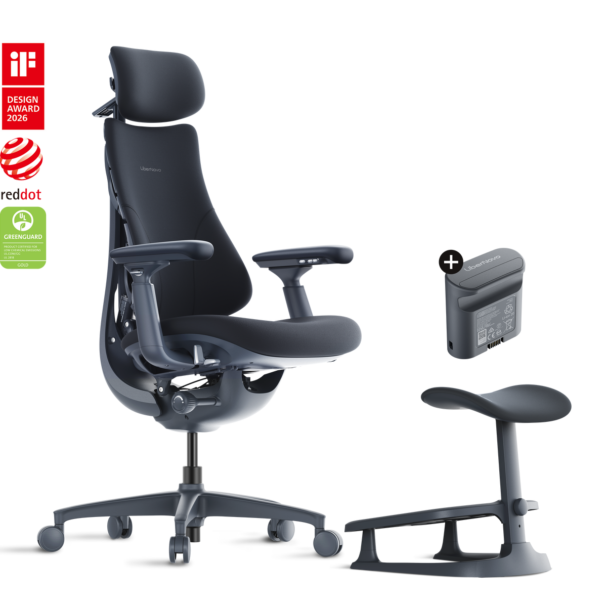 Chaise ergonomique dynamique LiberNovo Omni

