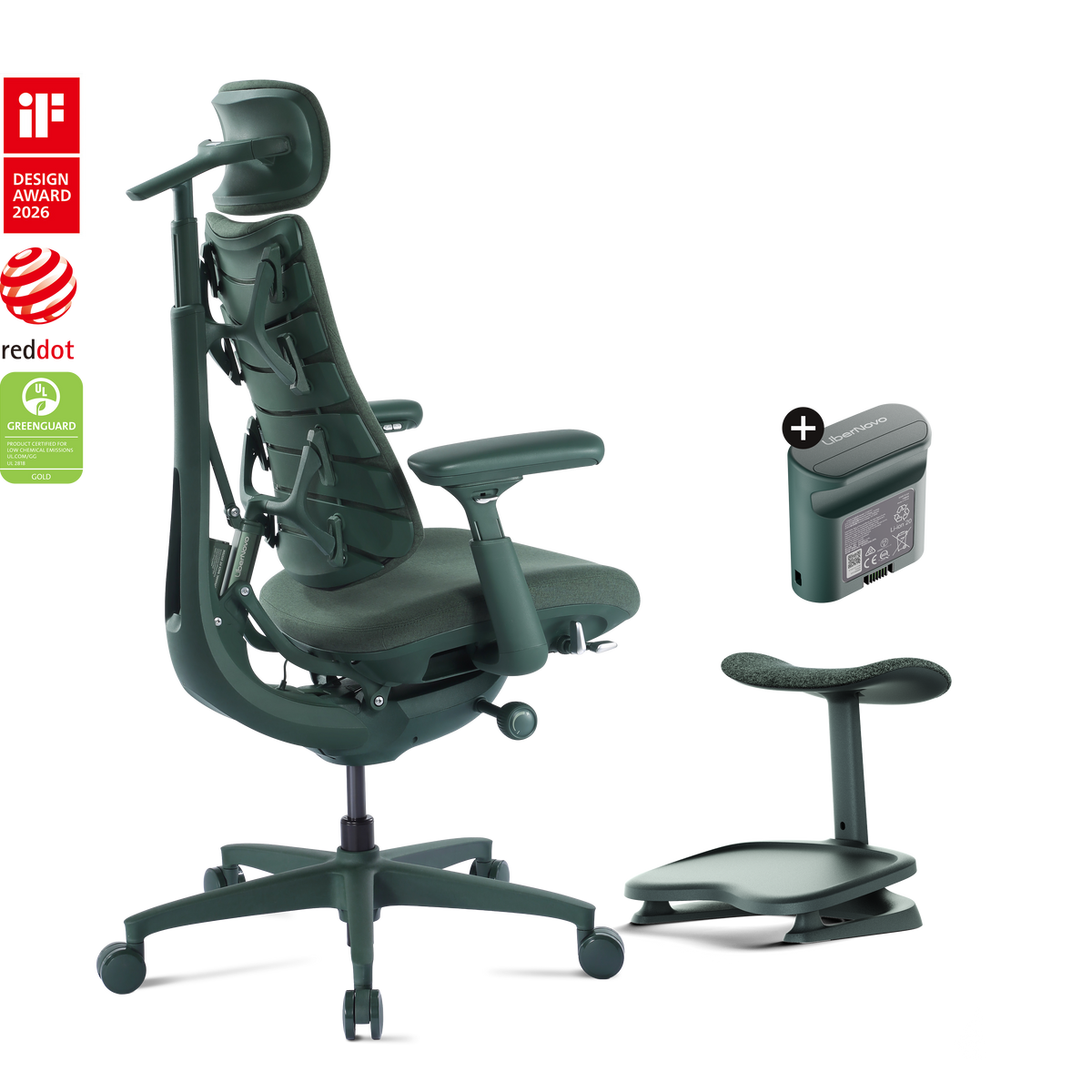 Chaise ergonomique dynamique LiberNovo Omni
