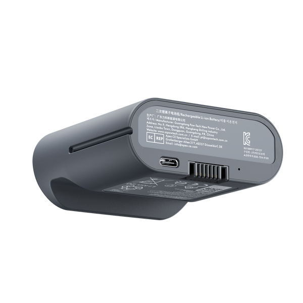 Batterie rechargeable Omni pour le réglage du soutien lombaire et le massage de la colonne vertébrale
