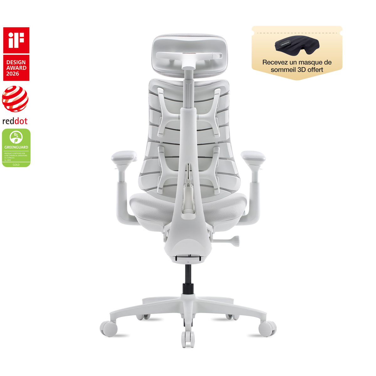 Chaise ergonomique dynamique LiberNovo Omni
