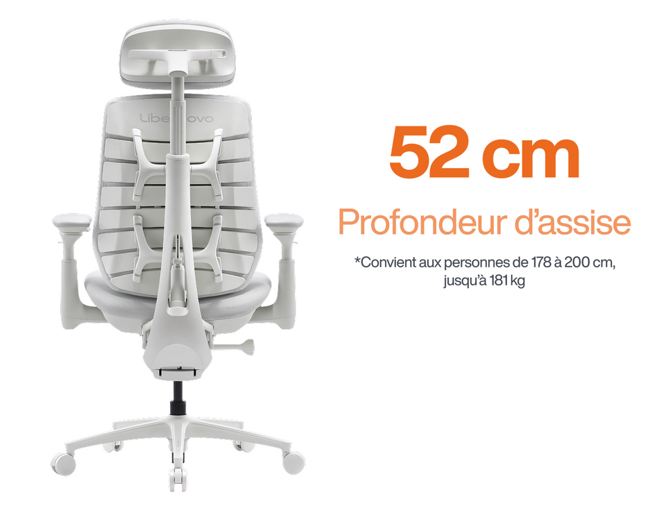 Confort pour les grandes tailles