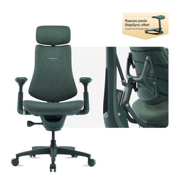 Chaise ergonomique dynamique LiberNovo Omni et Omni Gen
