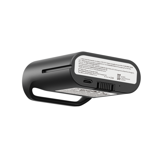 Batterie rechargeable LiberNovo pour soutien lombaire, étirement de la colonne vertébrale et ventilation
