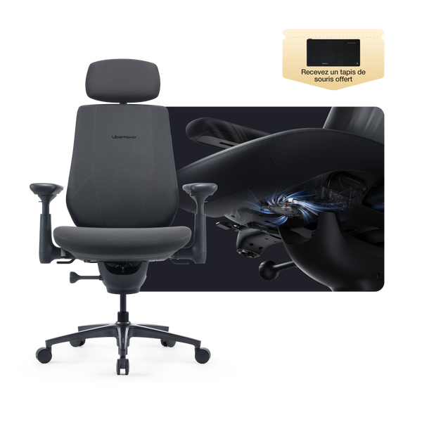 Chaise ergonomique dynamique LiberNovo Maxis
