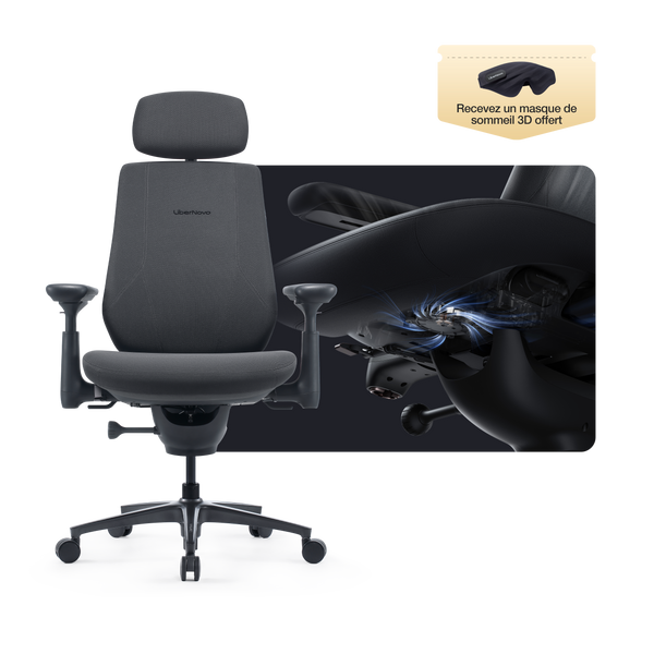 Chaise ergonomique dynamique LiberNovo Maxis
