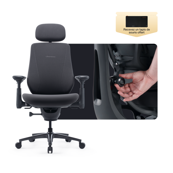 Chaise ergonomique dynamique LiberNovo Maxis
