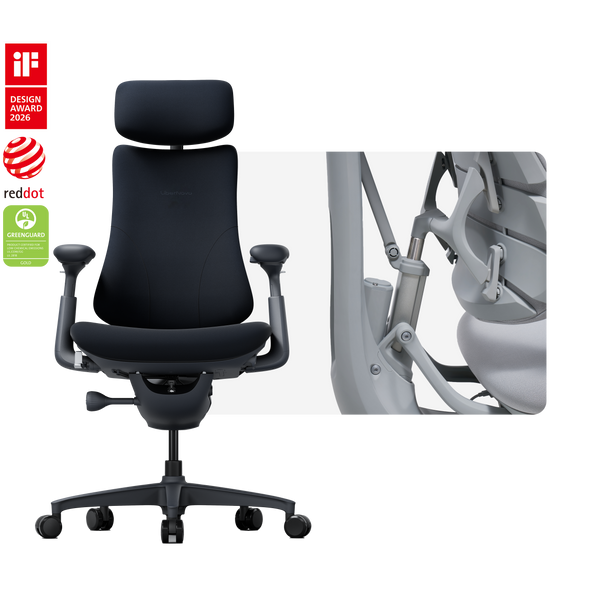 Chaise ergonomique dynamique LiberNovo Omni
