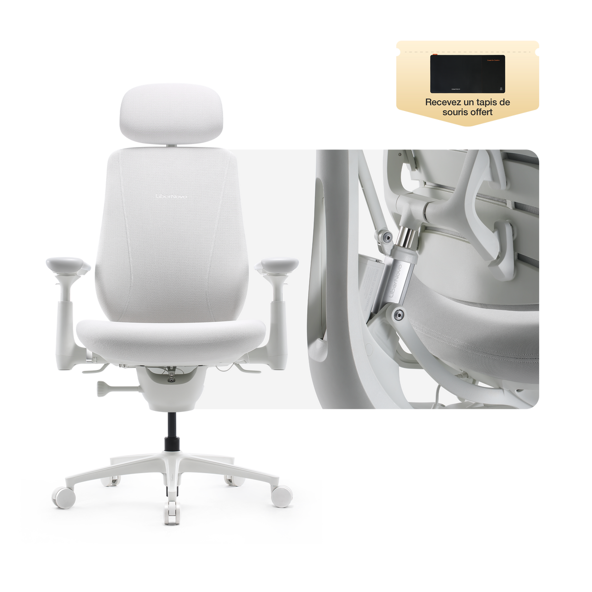 Chaise ergonomique dynamique LiberNovo Maxis
