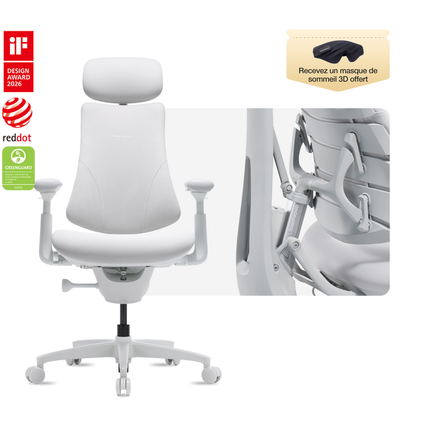 Chaise ergonomique dynamique LiberNovo Omni
