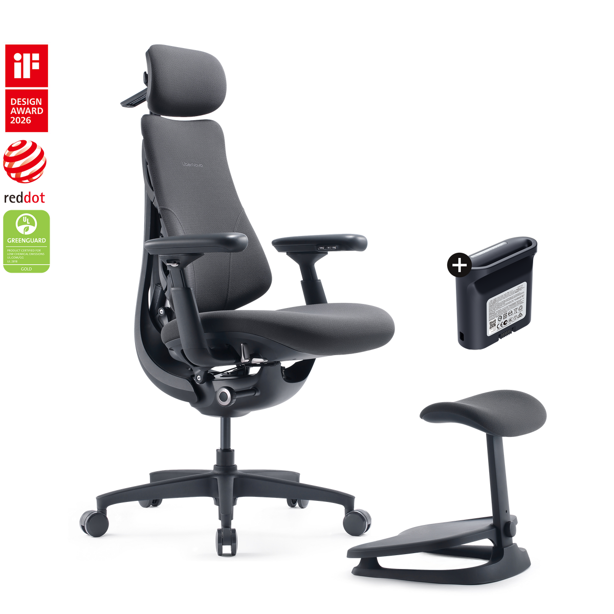 Chaise ergonomique dynamique LiberNovo Omni et Omni Gen
