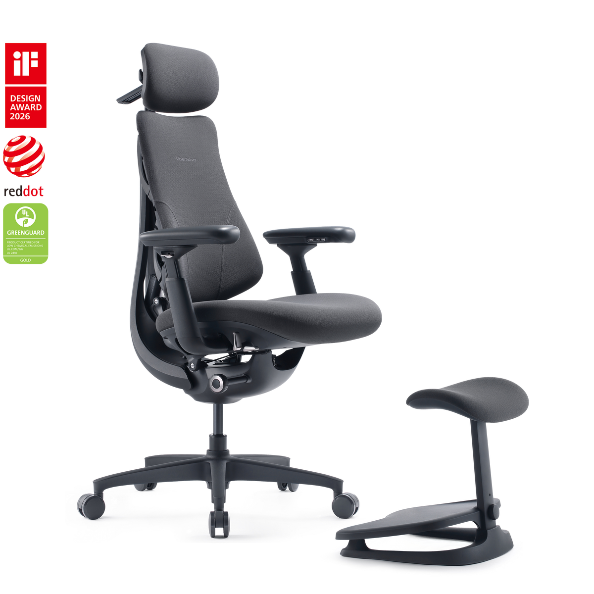 Chaise ergonomique dynamique LiberNovo Omni et Omni Gen
