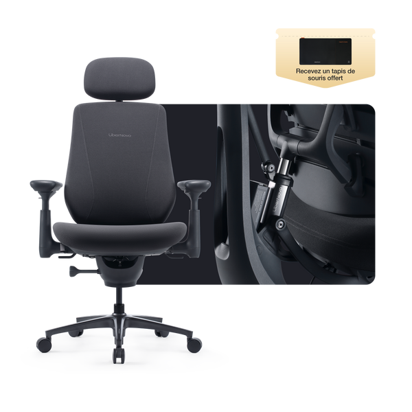 Chaise ergonomique dynamique LiberNovo Maxis
