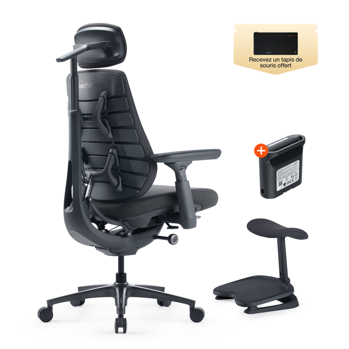 Chaise ergonomique dynamique LiberNovo Maxis
