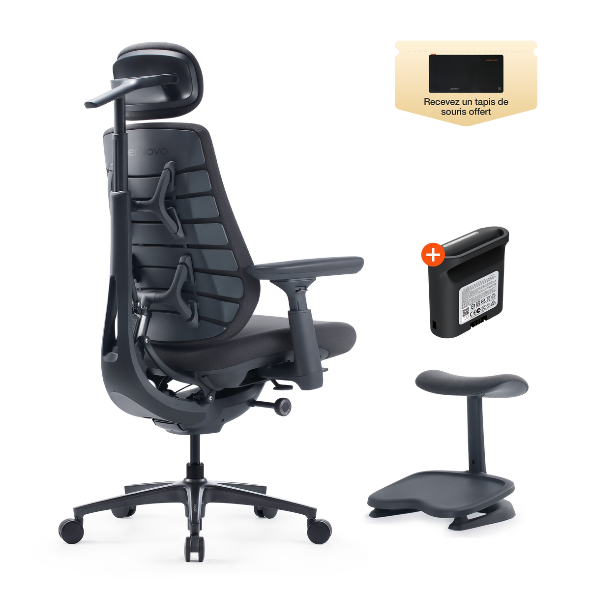 Chaise ergonomique dynamique LiberNovo Maxis
