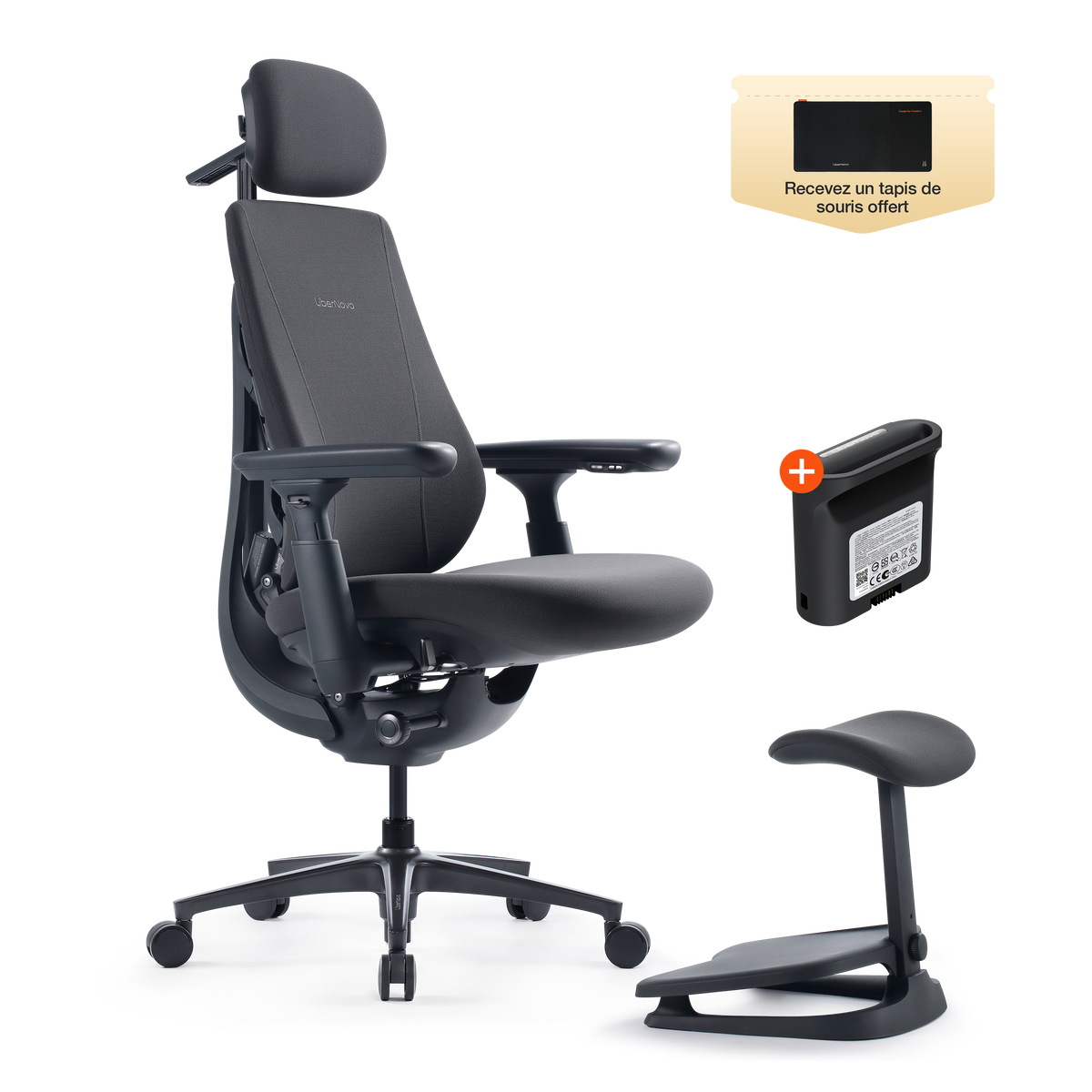 Chaise ergonomique dynamique LiberNovo Maxis
