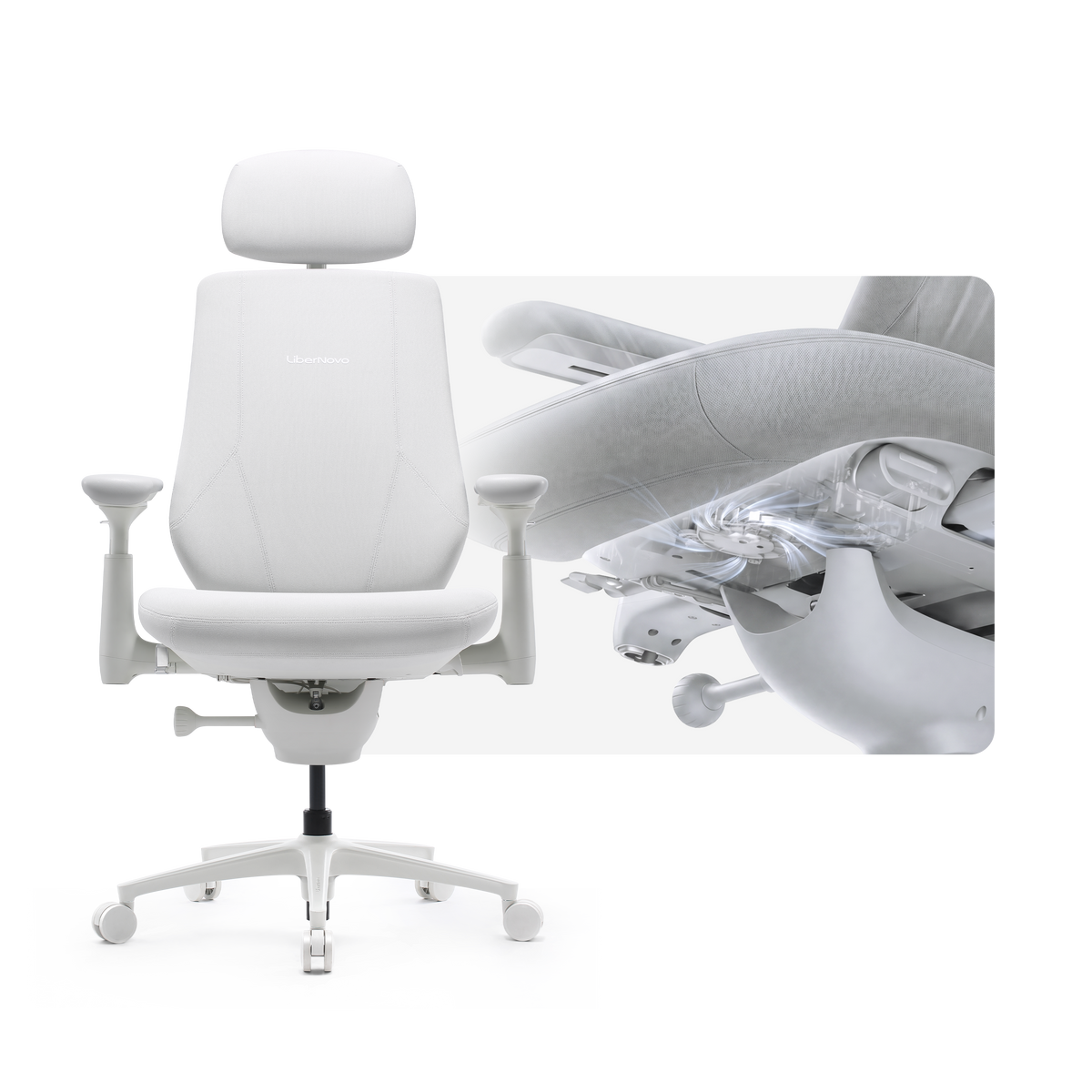 Chaise ergonomique dynamique LiberNovo Maxis
