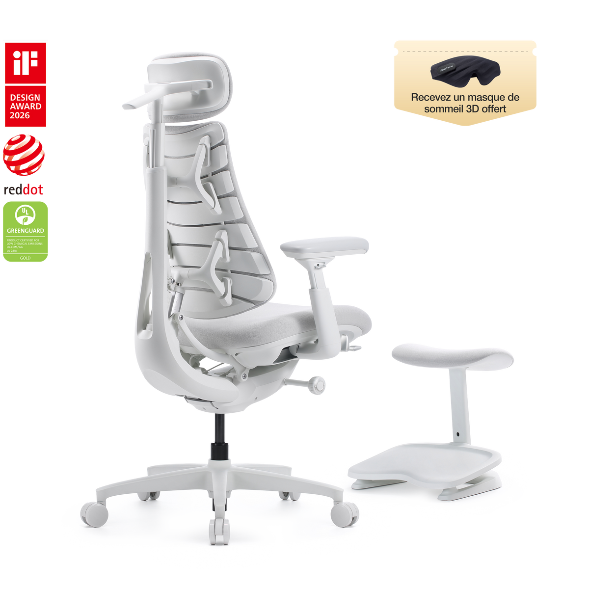 Chaise ergonomique dynamique LiberNovo Omni
