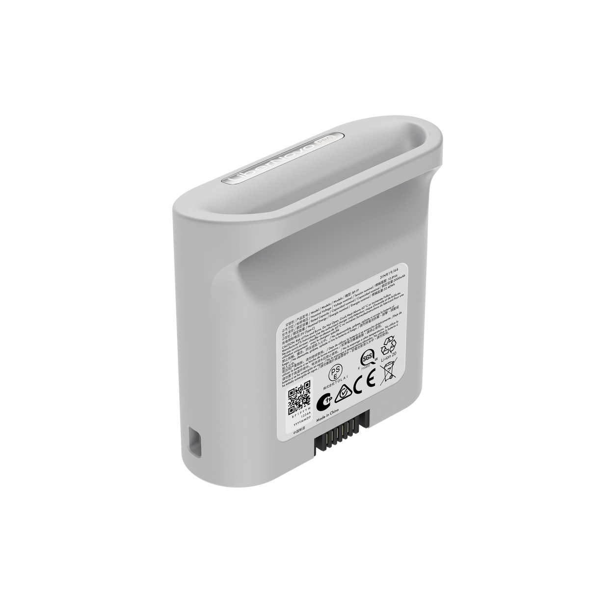 Batterie rechargeable LiberNovo pour soutien lombaire, étirement de la colonne vertébrale et ventilation

