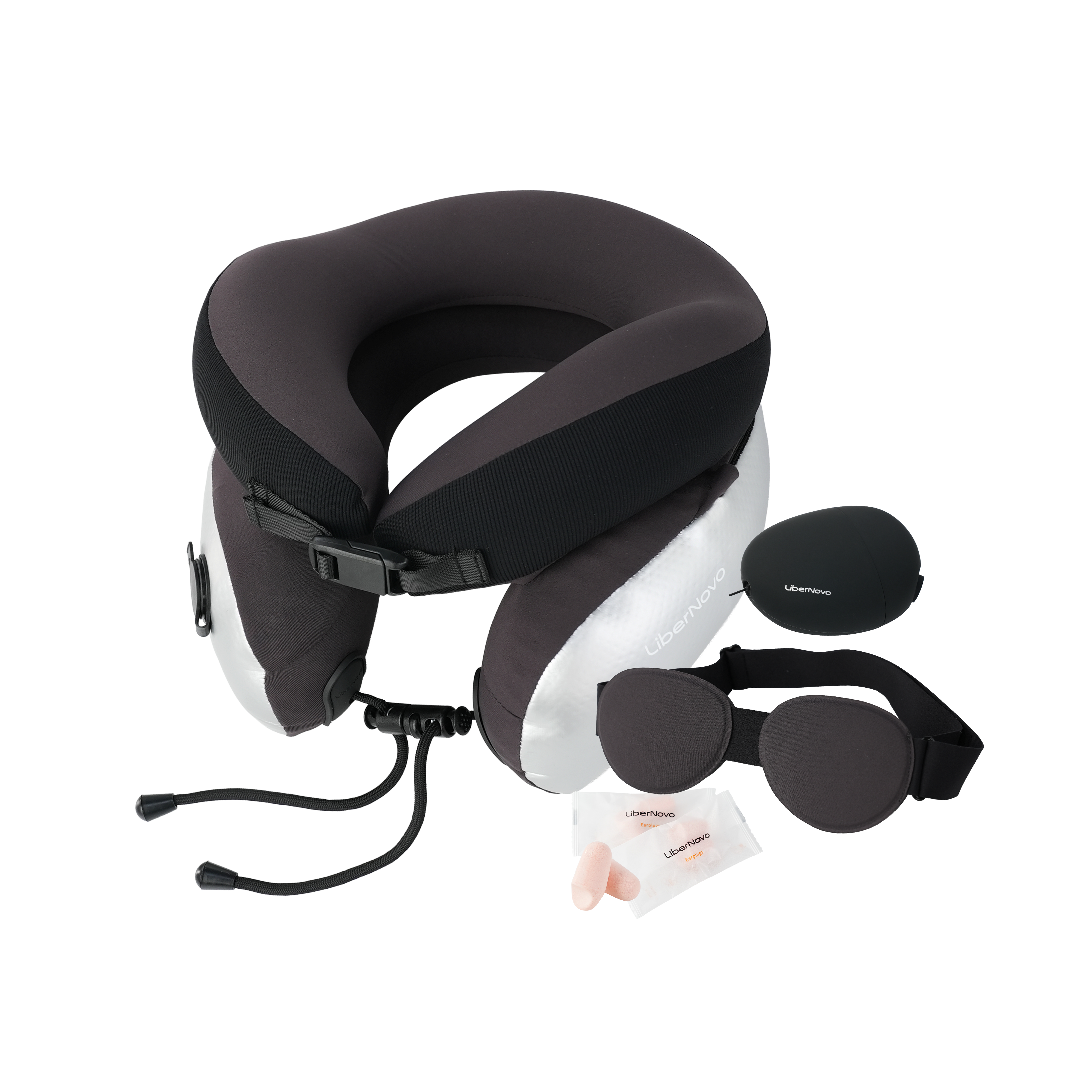 Libernovo Ergo To-Go Kit – kit de voyage et avion 3-en-1 compact