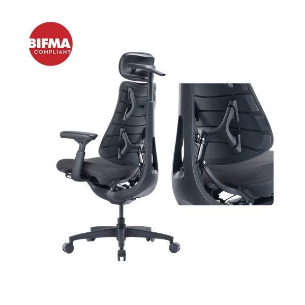 Chaise ergonomique dynamique LiberNovo Omni et Omni Gen